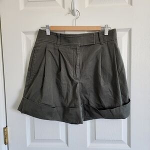Club Monaco Green Cotton Shorts Size M/6